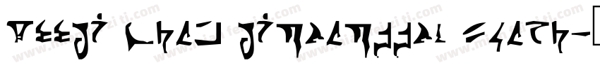 reeji chao jinbanggbt flash字体转换